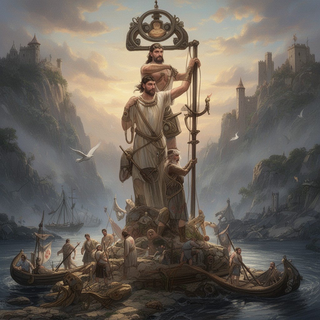 AI-generated illustration of Odysseus