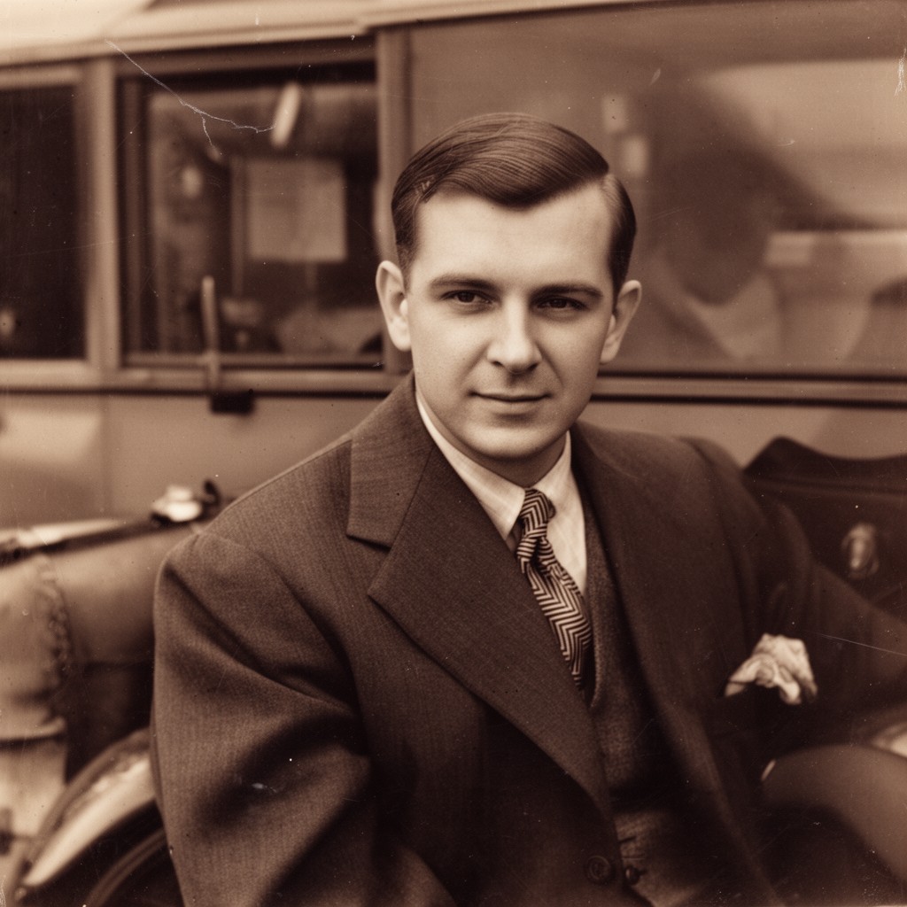 AI-generated illustration of Jack Chrysler