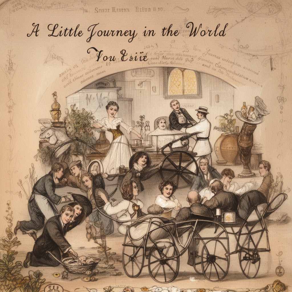 AI-generated illustration of A Little Journey in the World