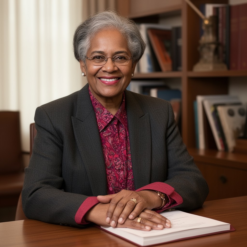 AI-generated illustration of Shirley Ann Jackson