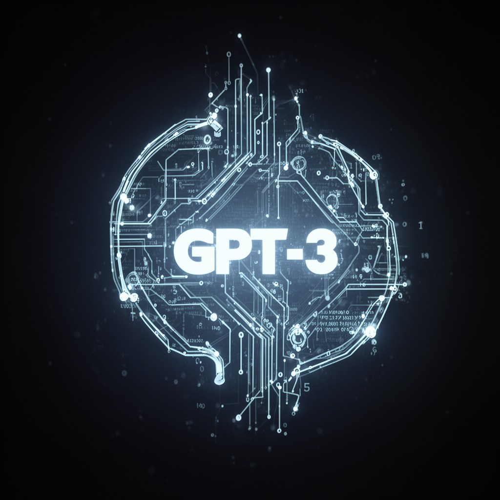 AI-generated illustration of GPT-3