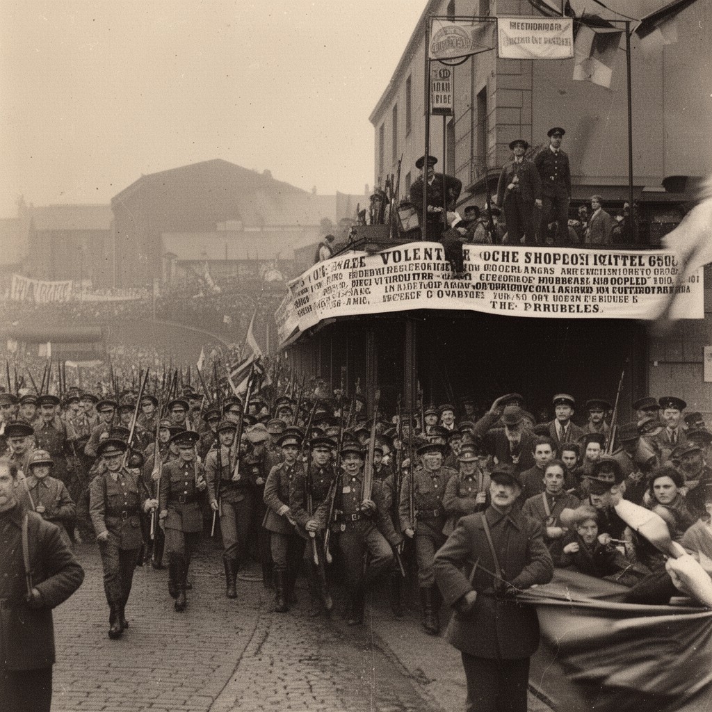 AI-generated illustration of Ulster Volunteer Force