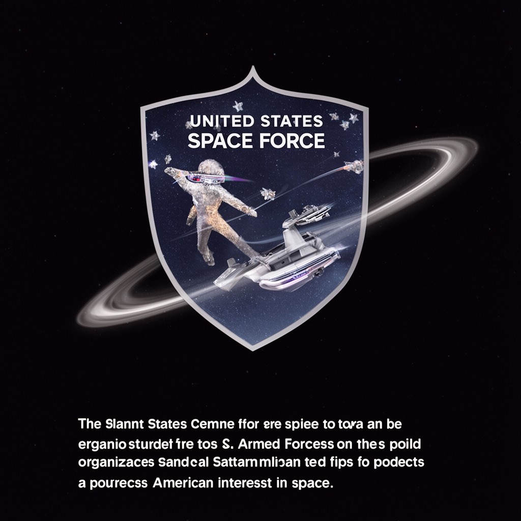 AI-generated illustration of United States Space Force