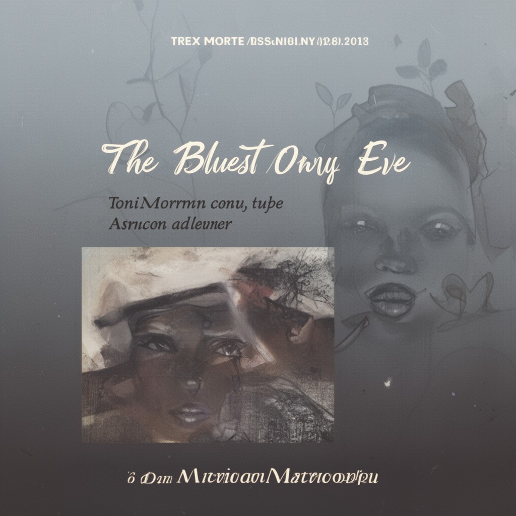 AI-generated illustration of The Bluest Eye