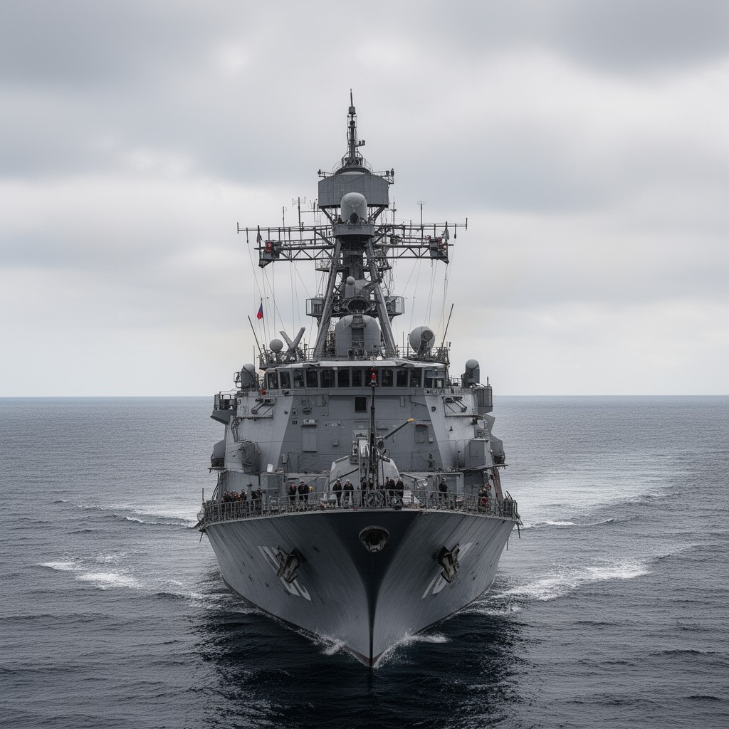 AI-generated illustration of Russian Navy