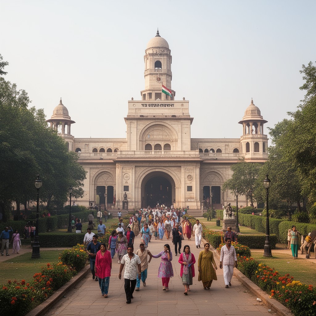 AI-generated illustration of New Delhi Municipal Council