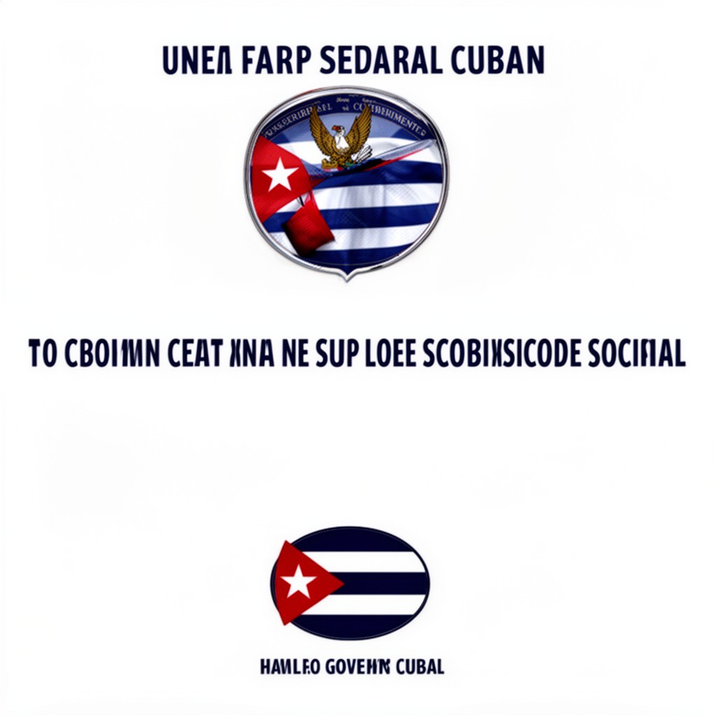 AI-generated illustration of Cuban government
