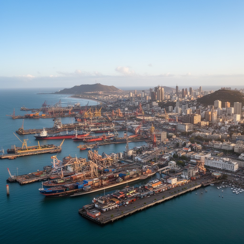 AI-generated illustration of Durban