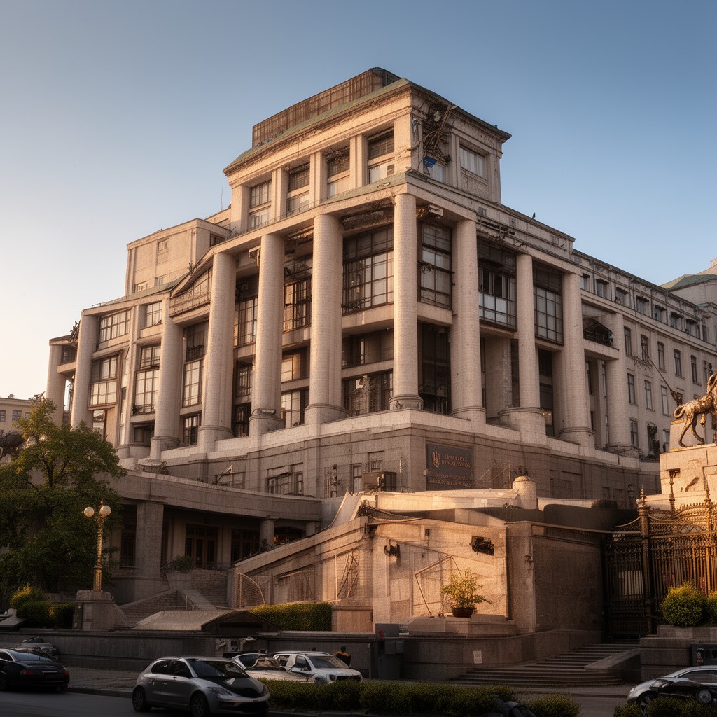 AI-generated illustration of Verkhovna Rada