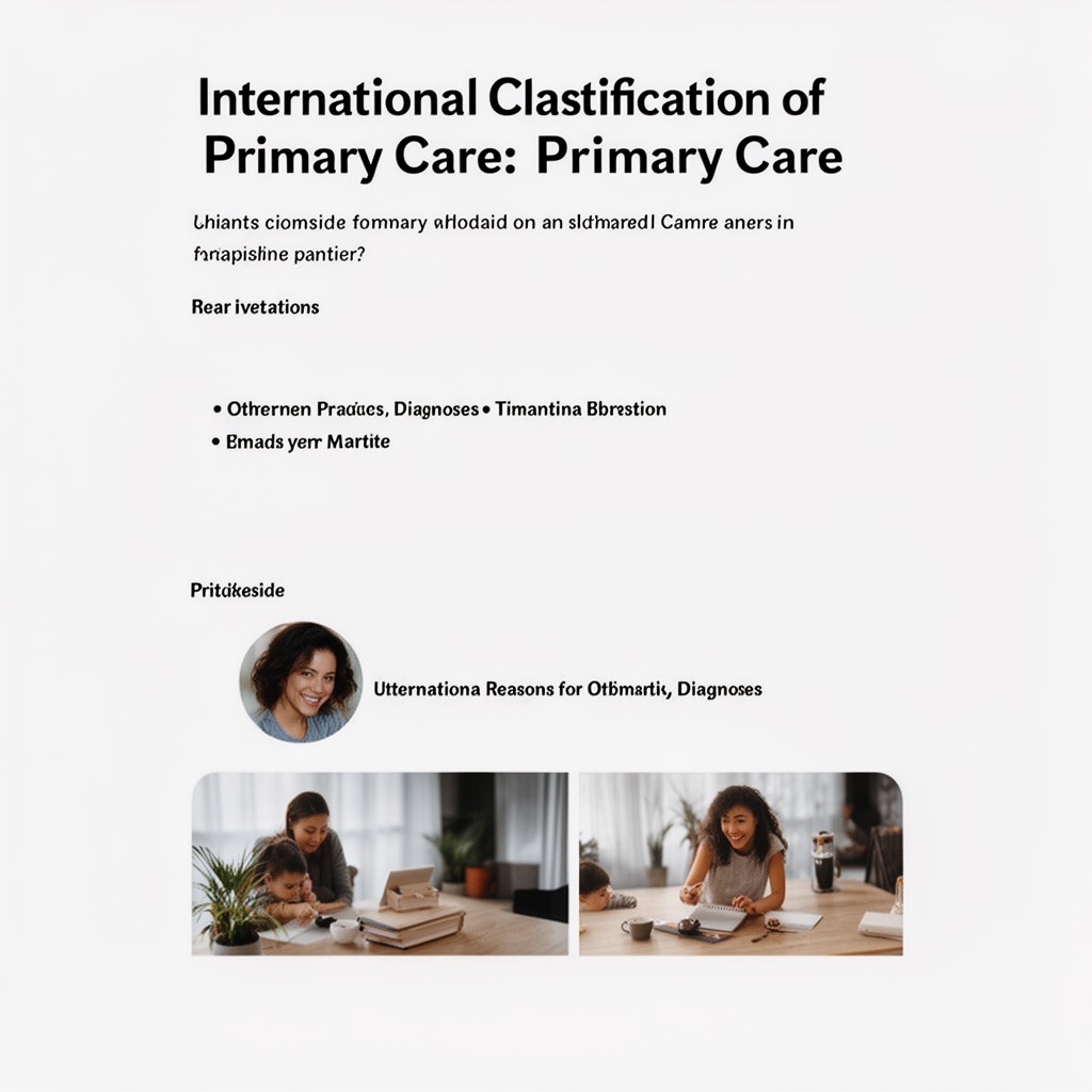 AI-generated illustration of International Classification of Primary Care
