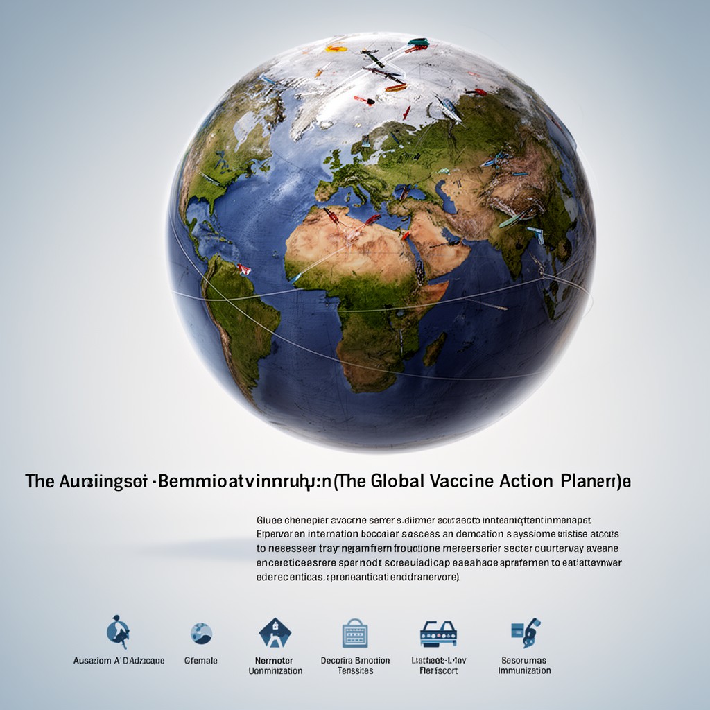 AI-generated illustration of Global Vaccine Action Plan