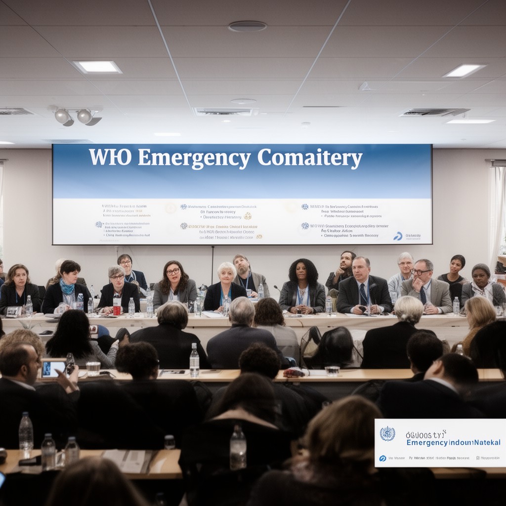 AI-generated illustration of WHO Emergency Committee