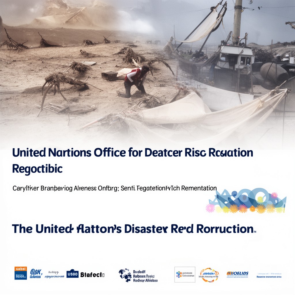 AI-generated illustration of United Nations Office for Disaster Risk Reduction