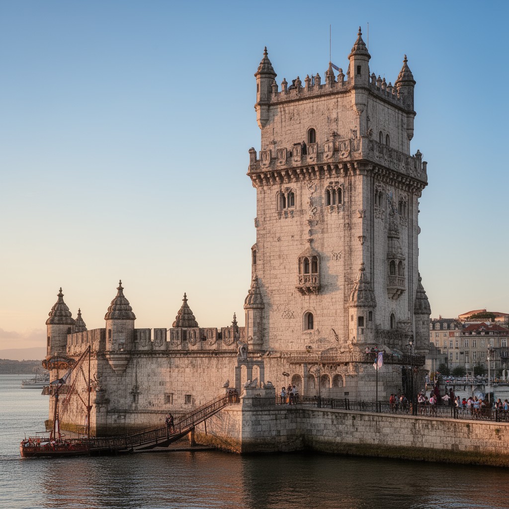 AI-generated illustration of Belém