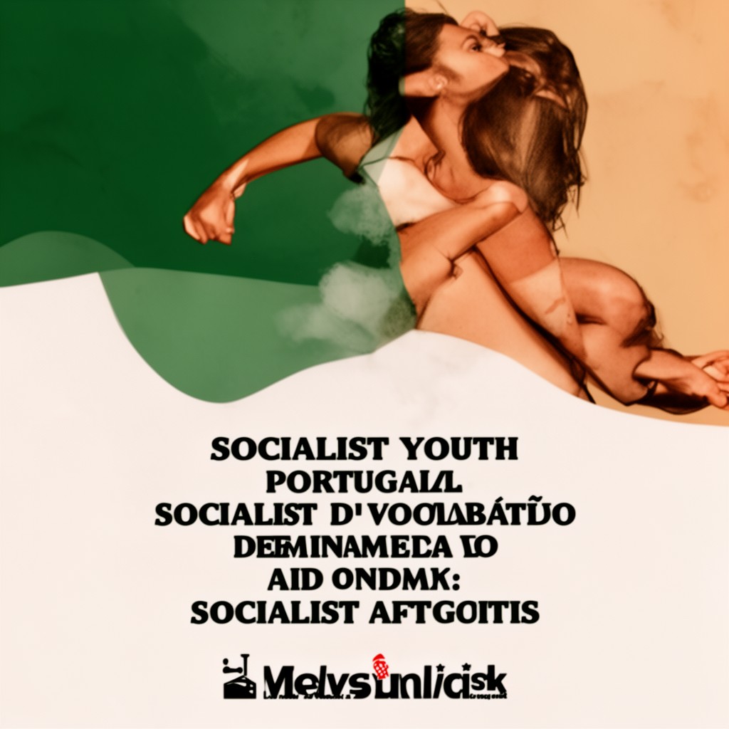 AI-generated illustration of Socialist Youth (Portugal)