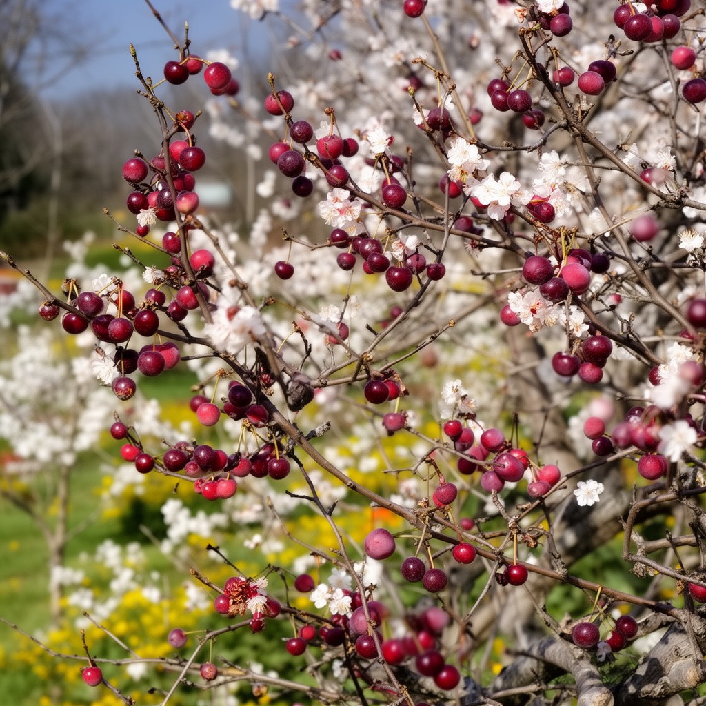 AI-generated illustration of Prunus