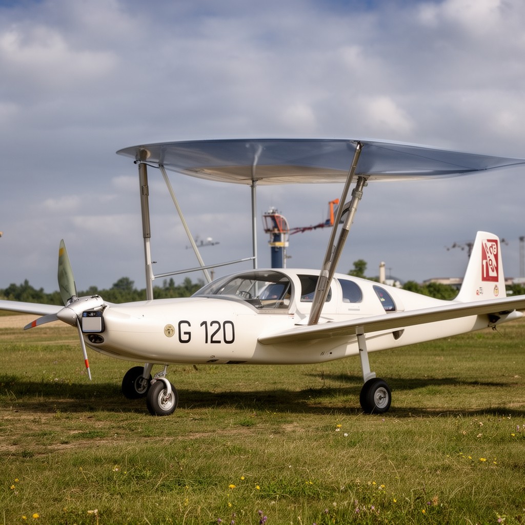 AI-generated illustration of Grob G 120