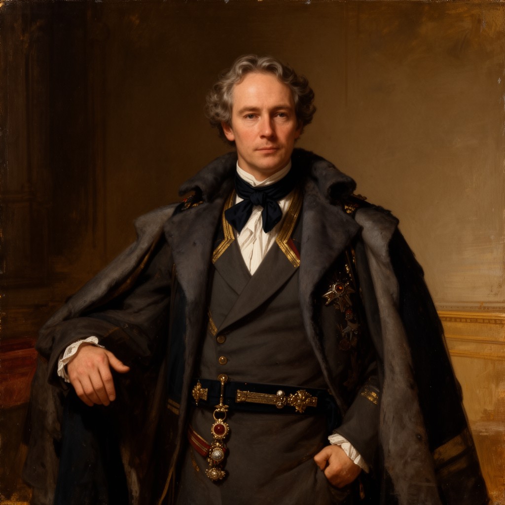 AI-generated illustration of Lord Forbes