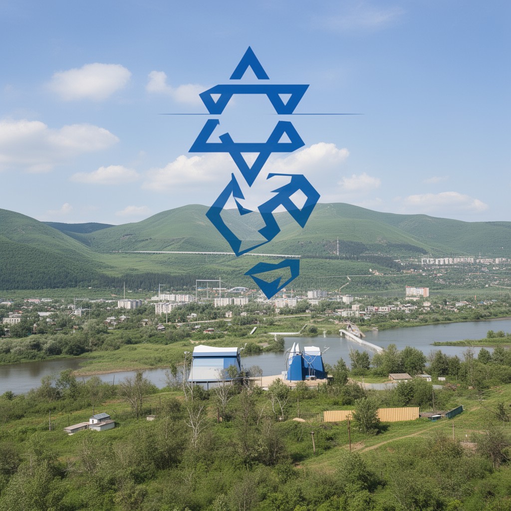 AI-generated illustration of Jewish Autonomous Oblast