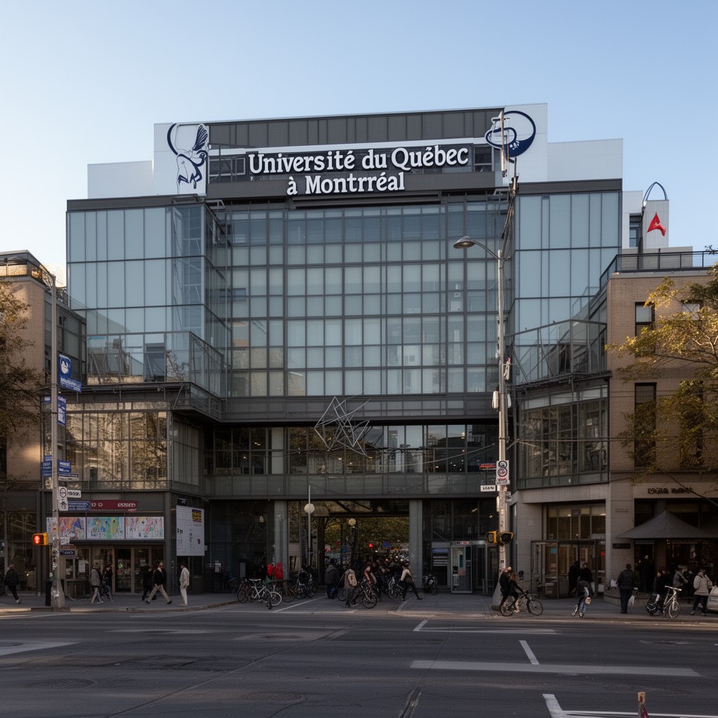 AI-generated illustration of Université du Québec à Montréal