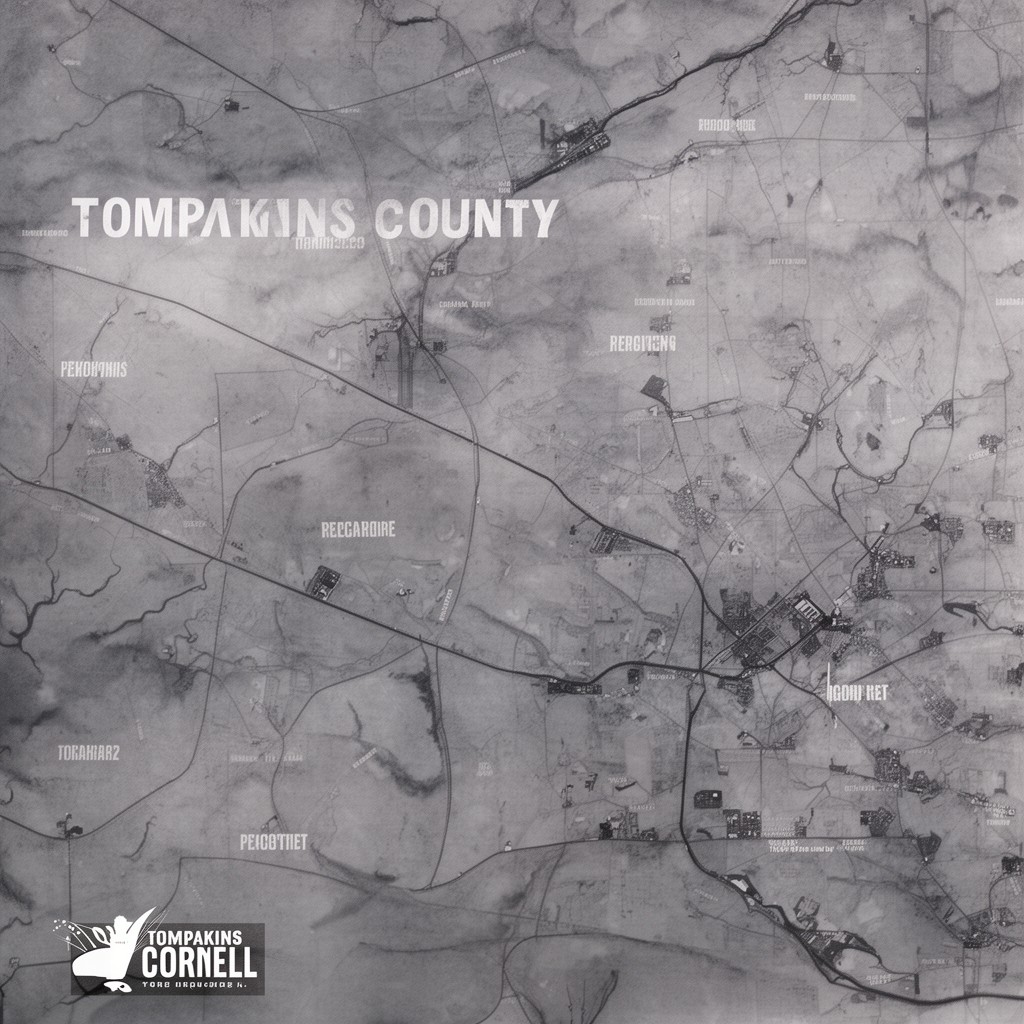 AI-generated illustration of Tompkins County