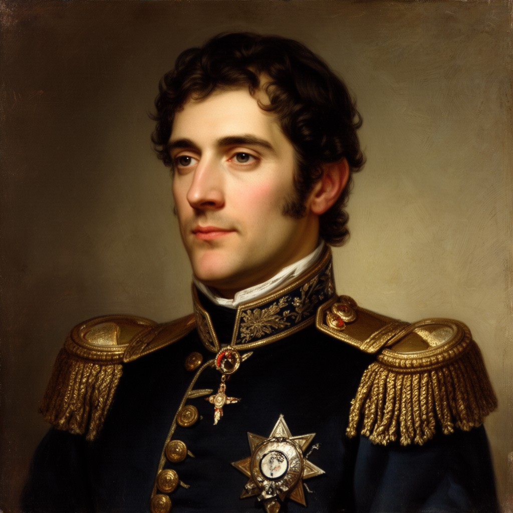 AI-generated illustration of Carlo Buonaparte