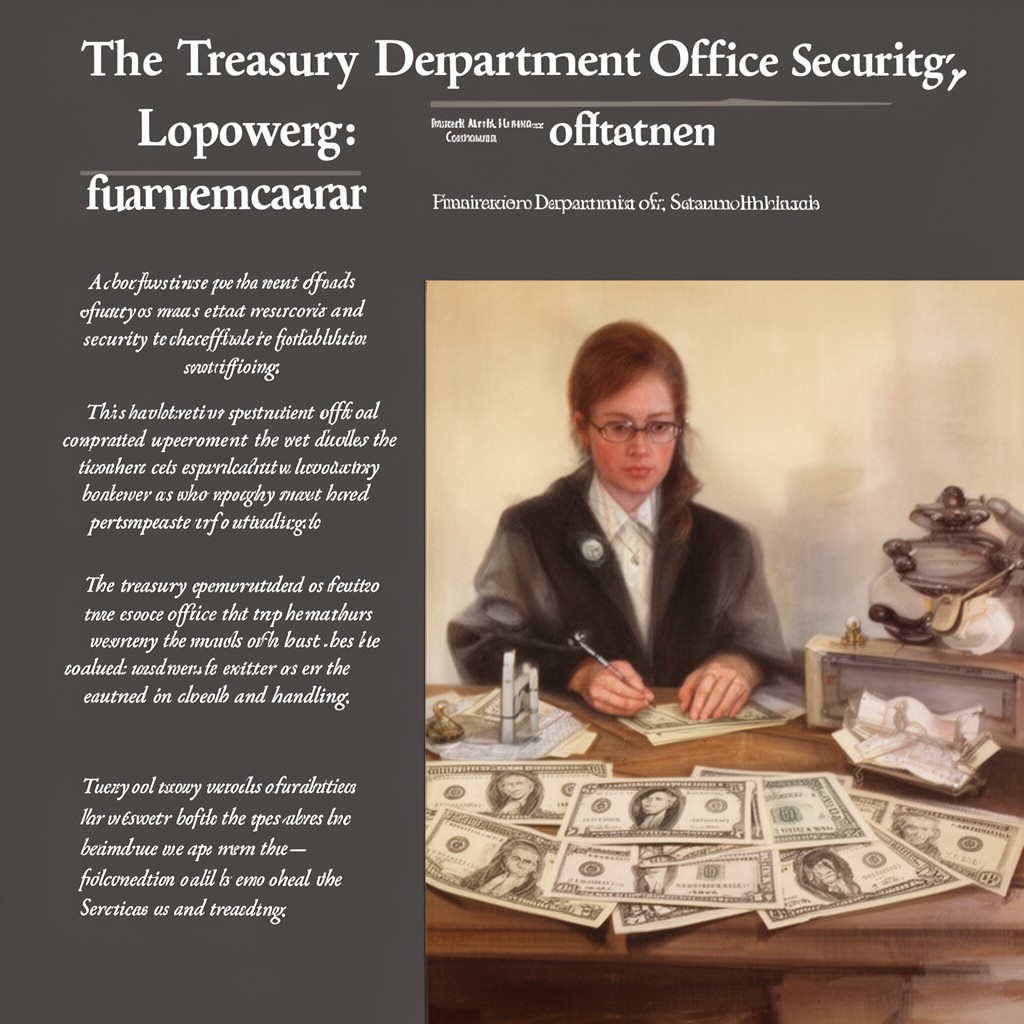 AI-generated illustration of Treasury Department Office of Security
