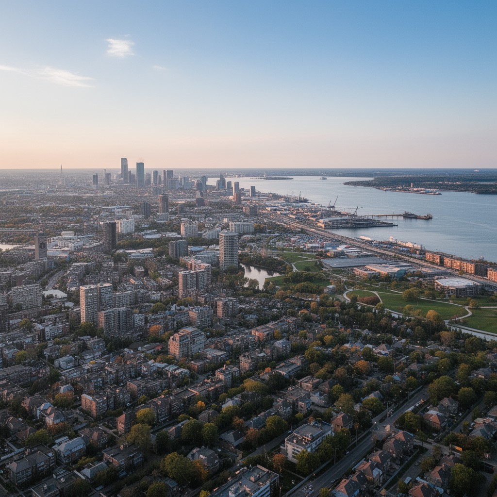 AI-generated illustration of Etobicoke