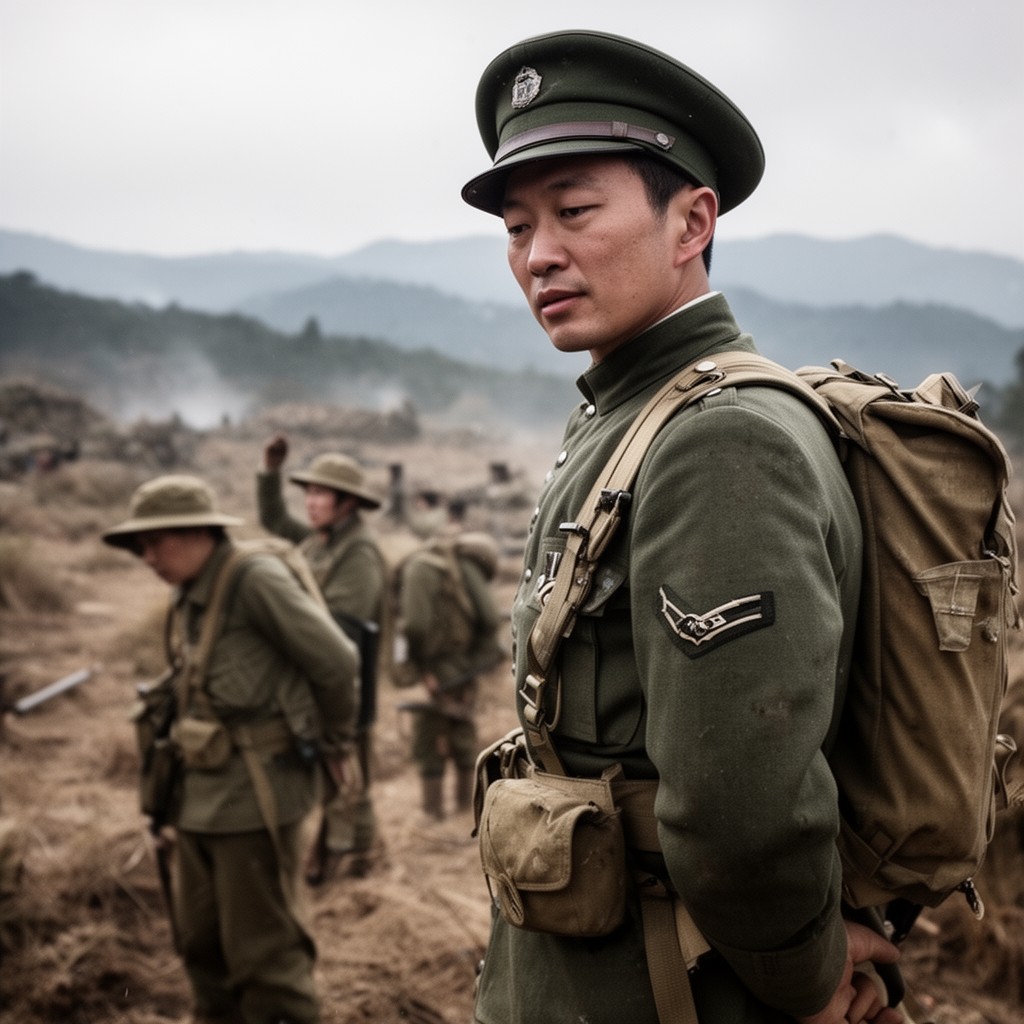 AI-generated illustration of Japanese 11th Division