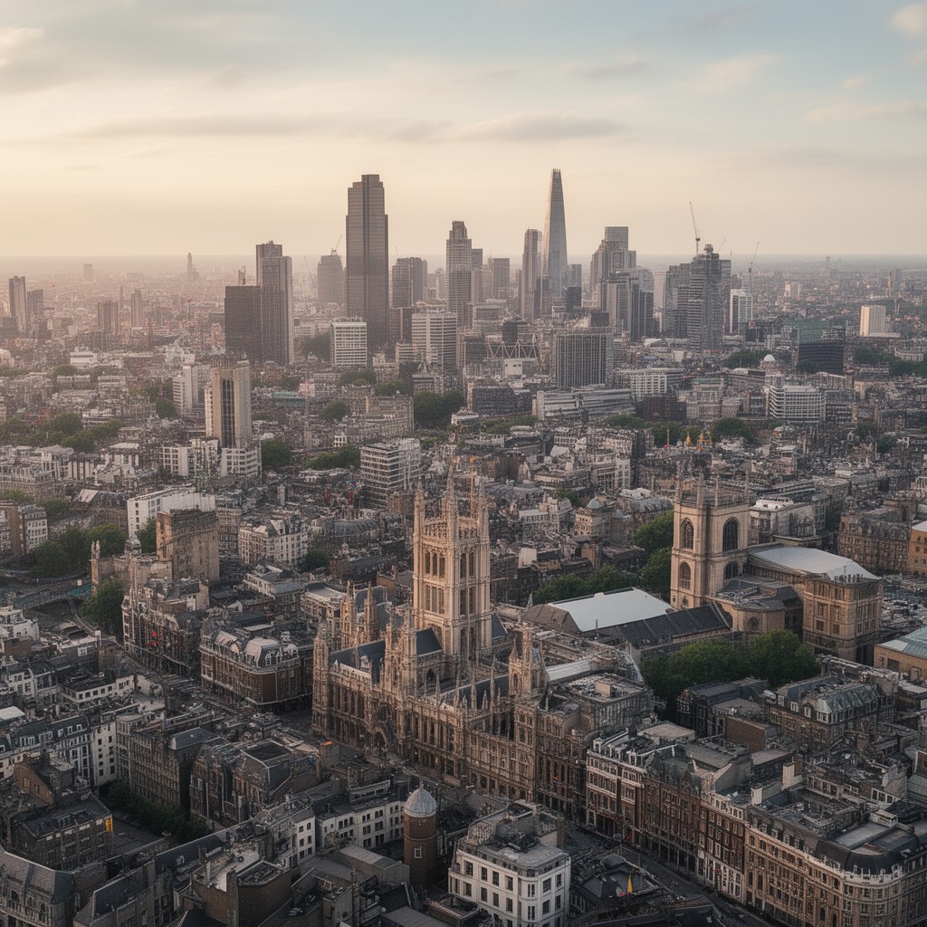 AI-generated illustration of Greater London