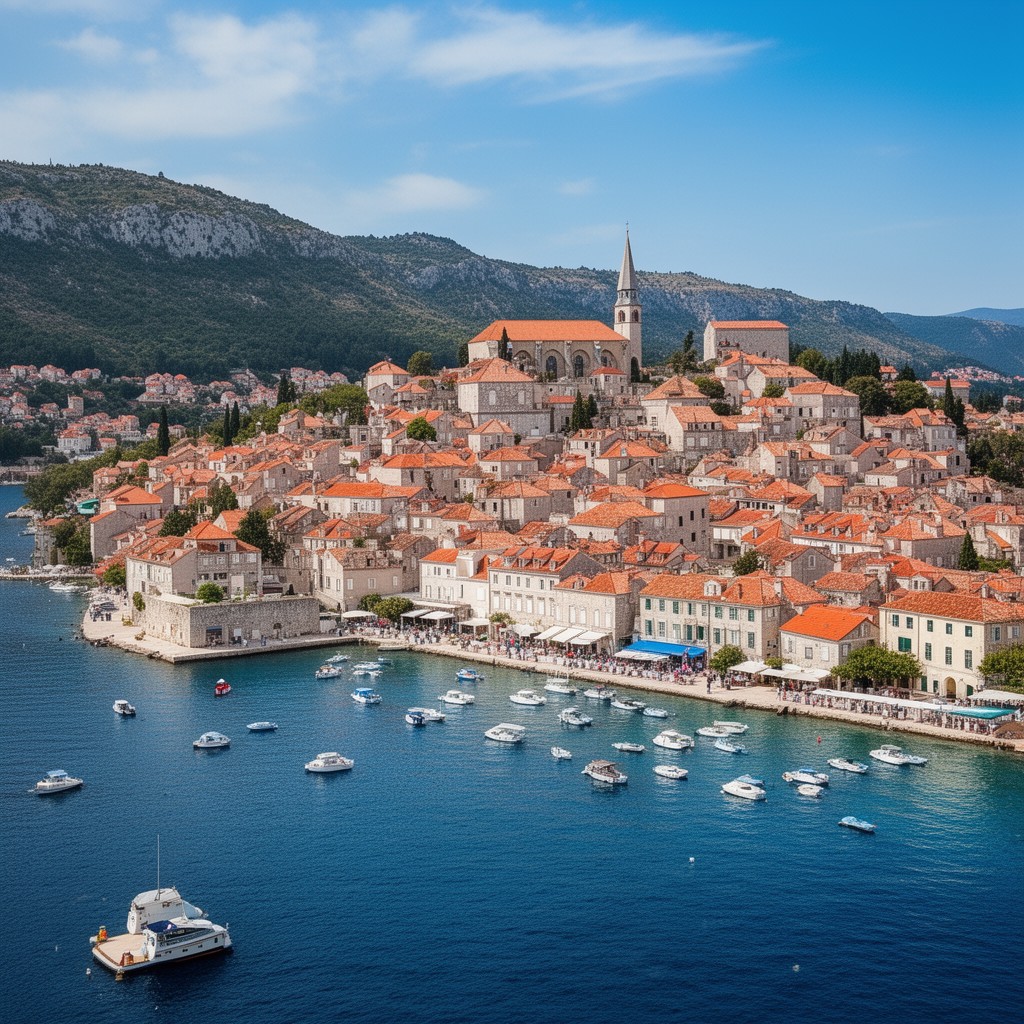 AI-generated illustration of Croatia