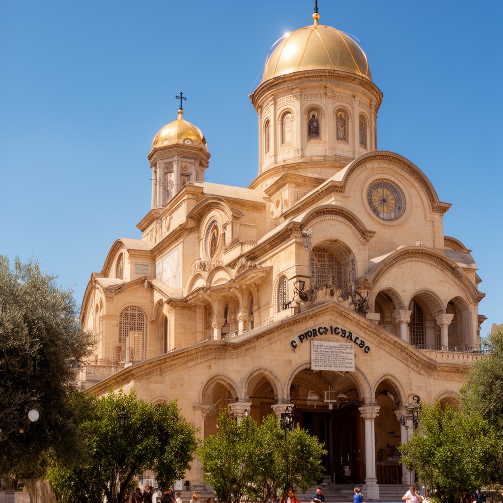 AI-generated illustration of Orthodox Church of Cyprus