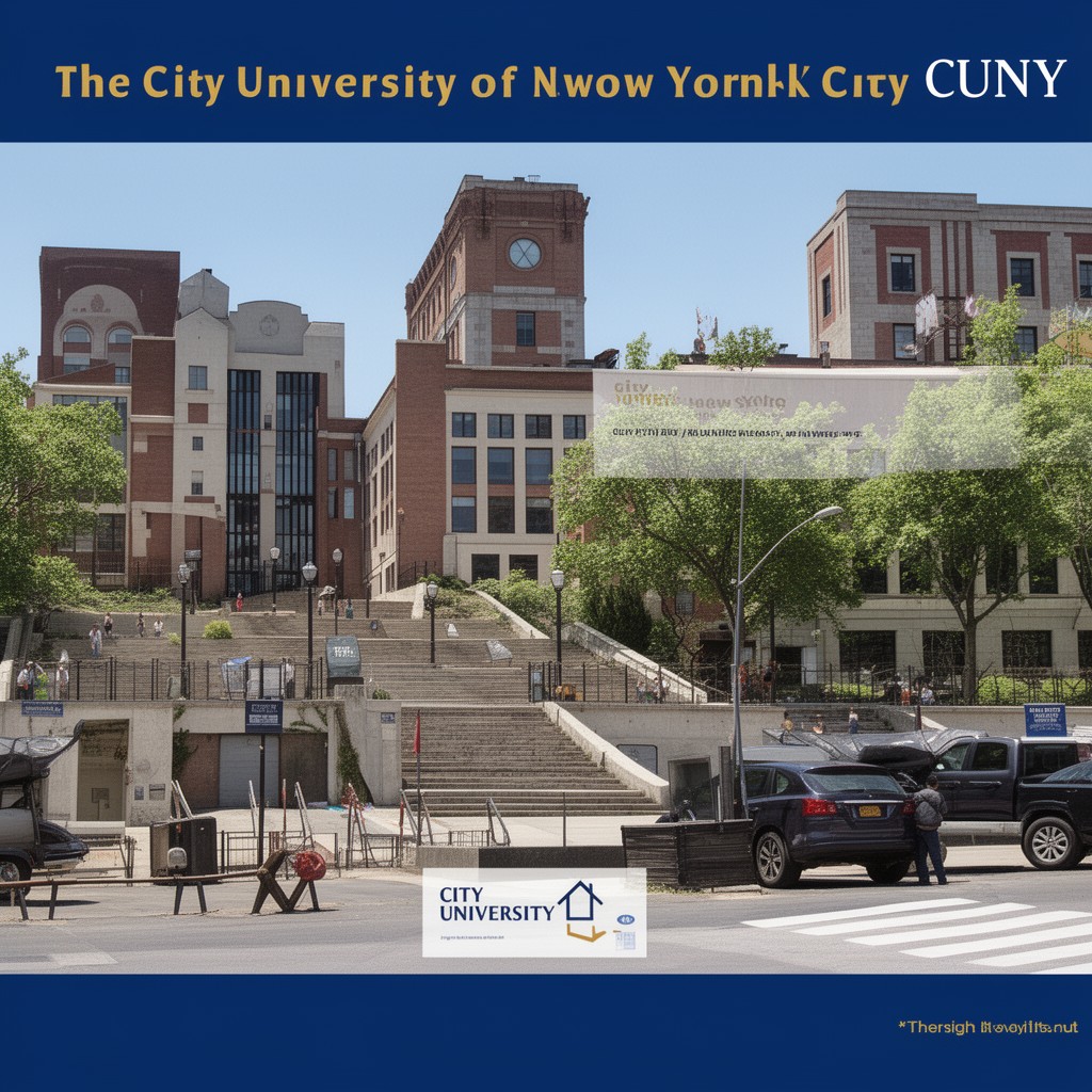 AI-generated illustration of City University of New York