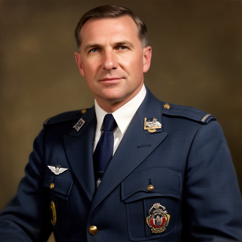 AI-generated illustration of Sir Edgar Ludlow-Hewitt