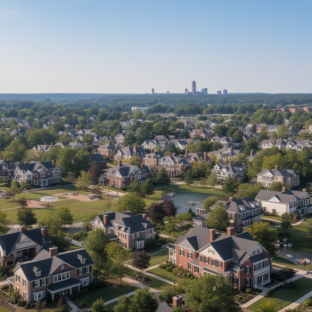 AI-generated illustration of Howard County