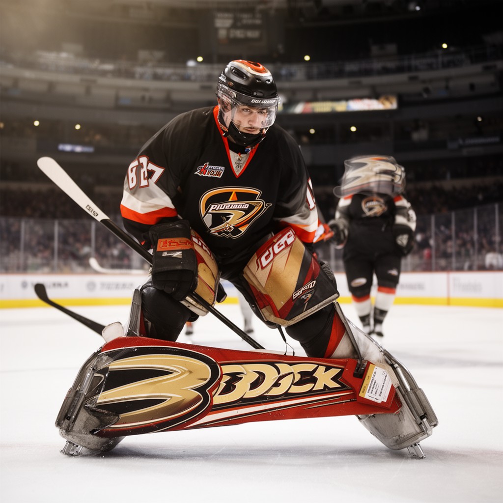 AI-generated illustration of Anaheim Ducks