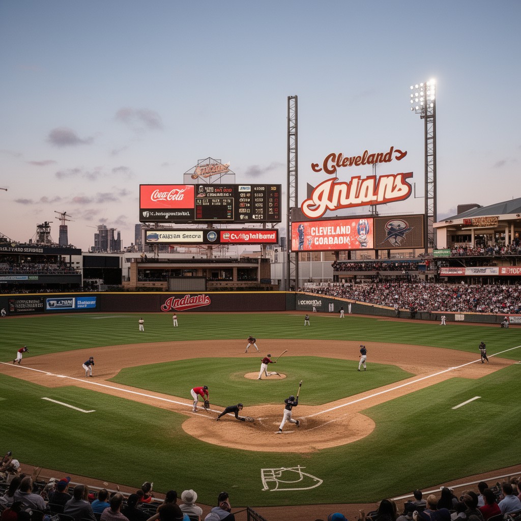 AI-generated illustration of Cleveland Indians