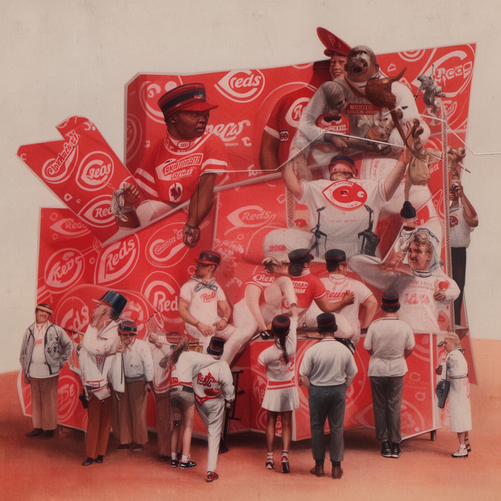 AI-generated illustration of Cincinnati Reds
