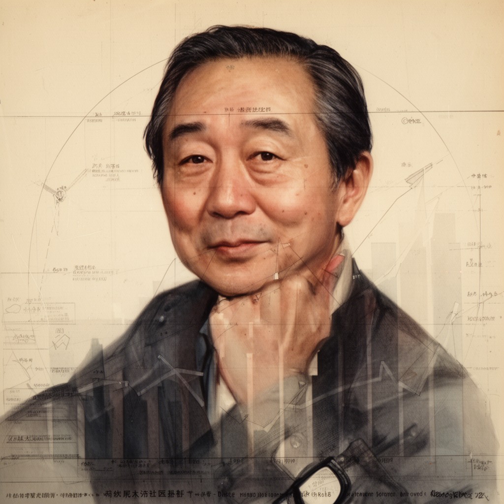 AI-generated illustration of Hayato Ikeda
