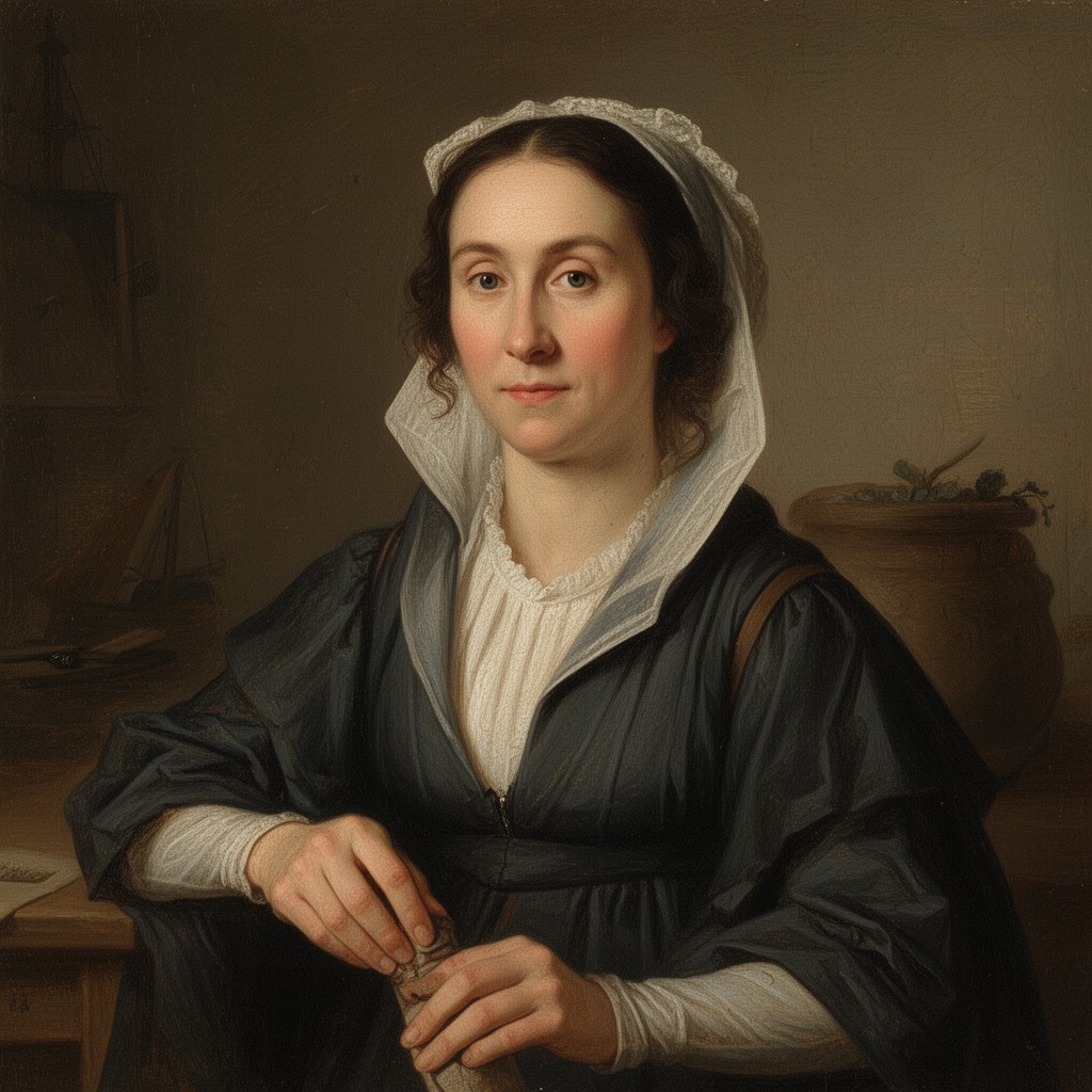 AI-generated illustration of Susannah Martin