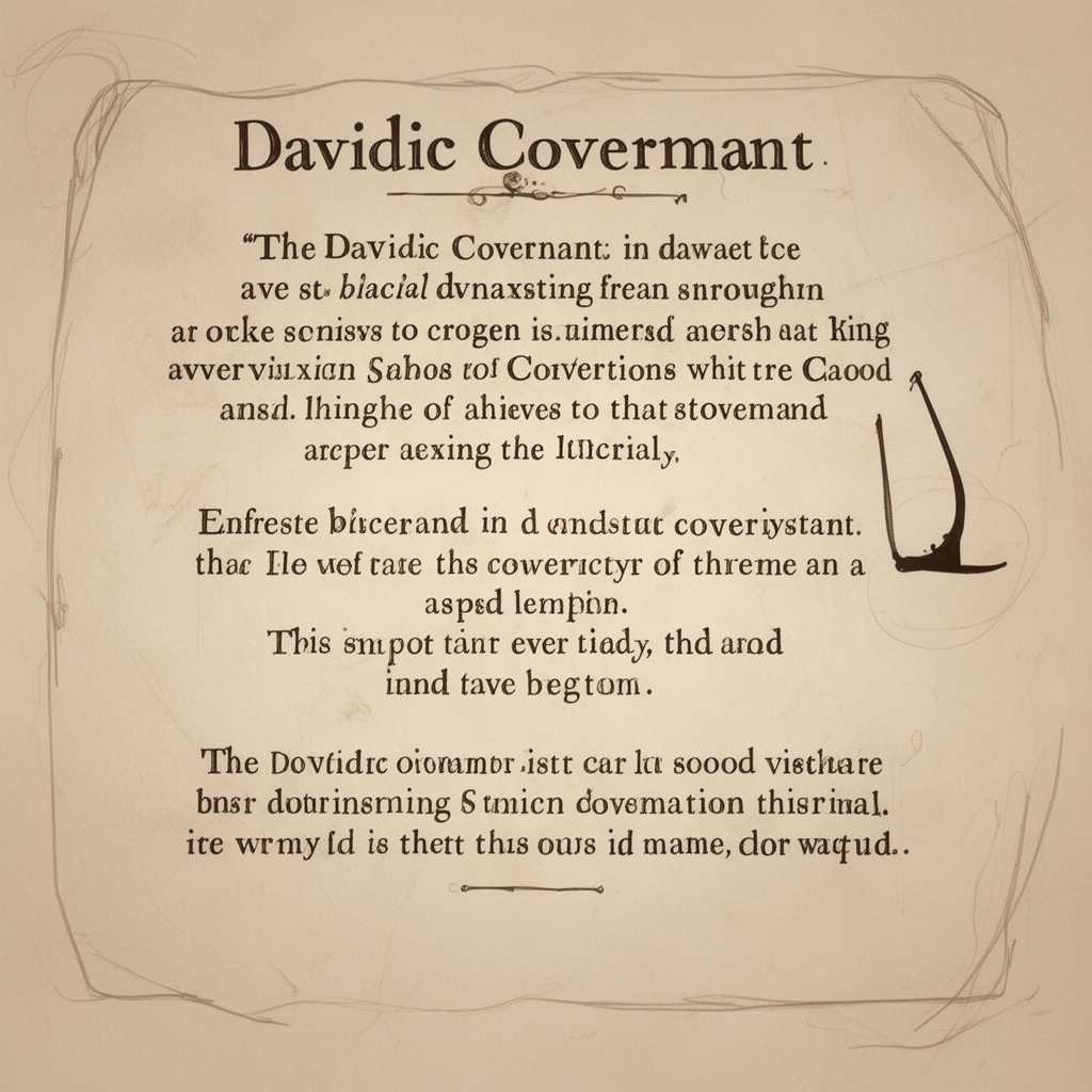 AI-generated illustration of Davidic covenant