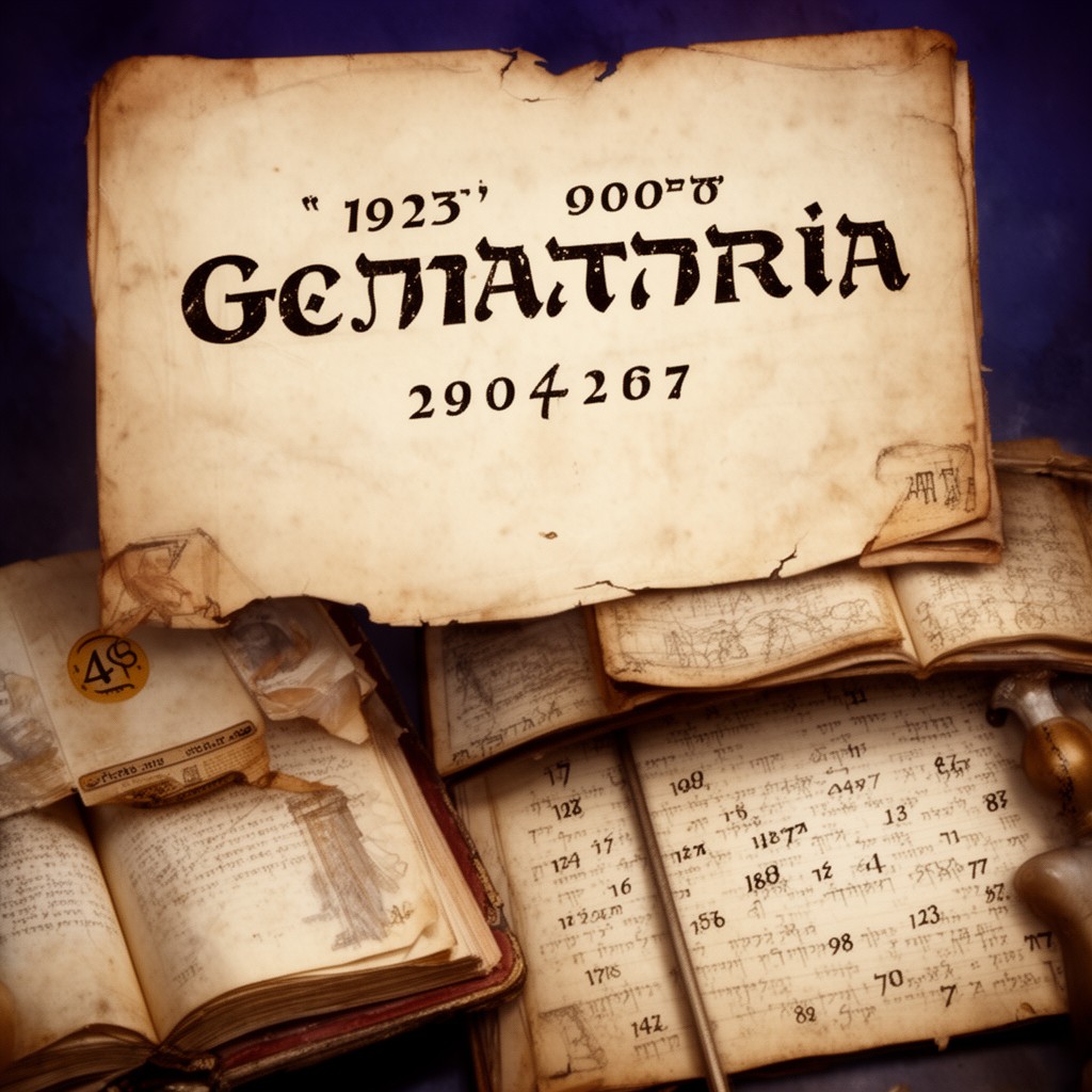 AI-generated illustration of Gematria