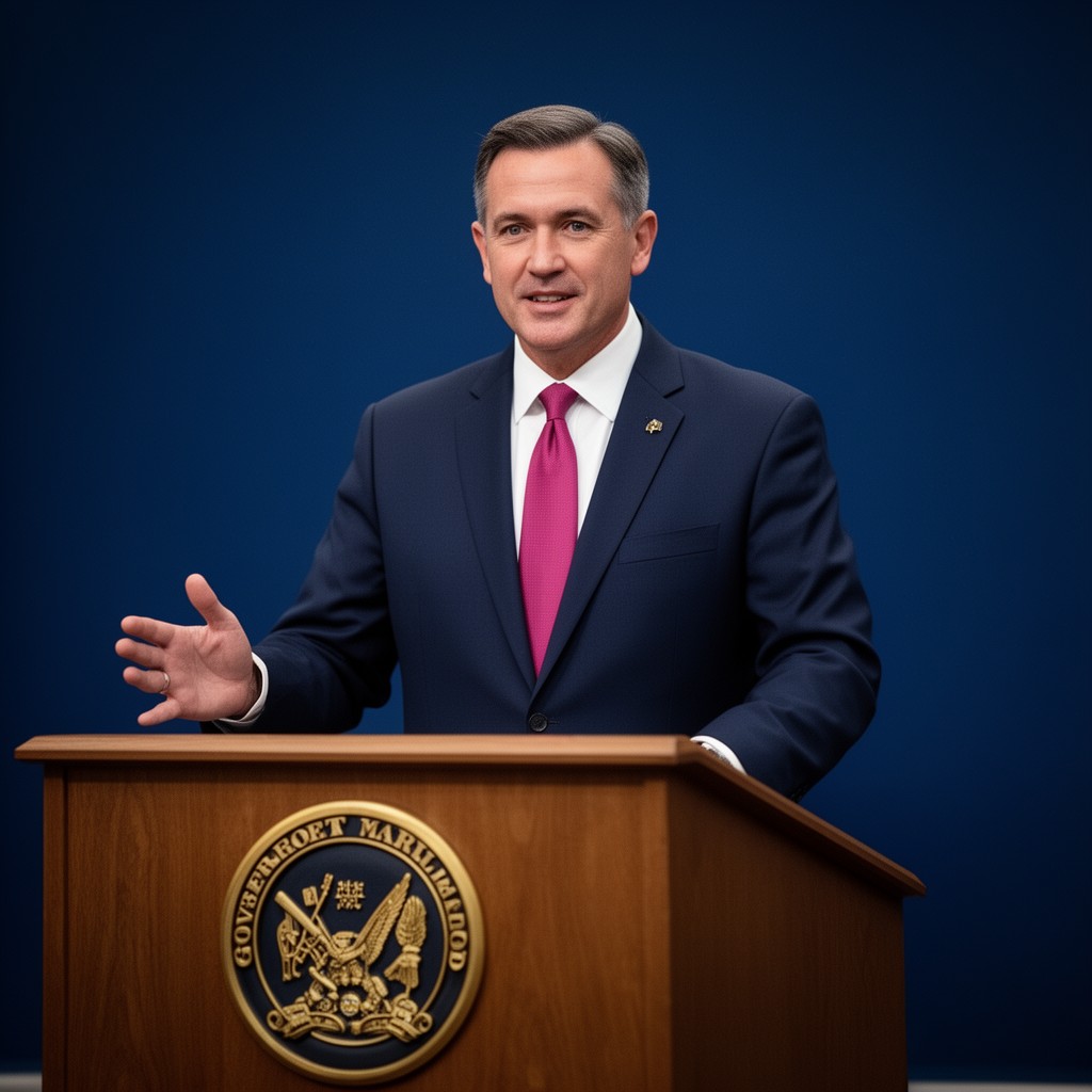 AI-generated illustration of Governor of Maryland