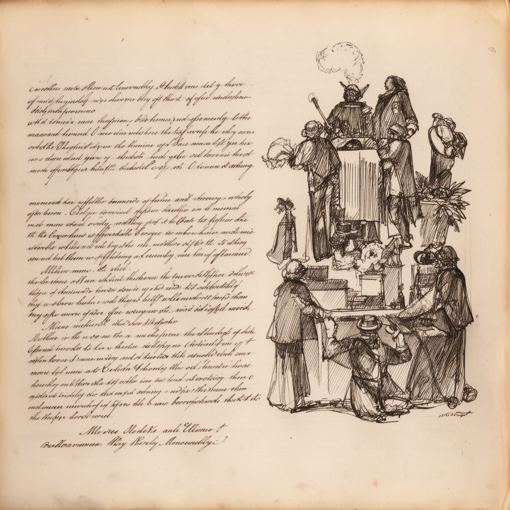 AI-generated illustration of Colonial Assembly of Maryland
