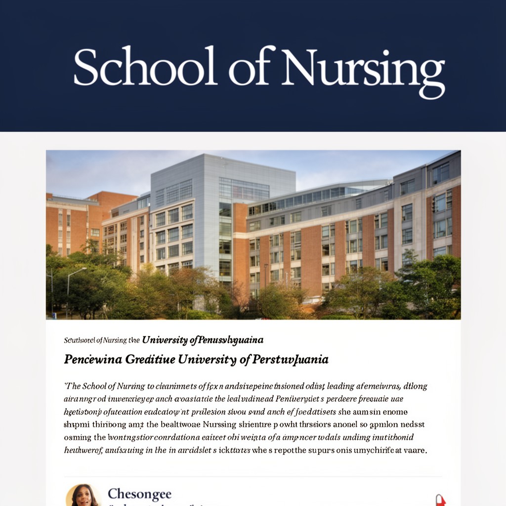 AI-generated illustration of School of Nursing