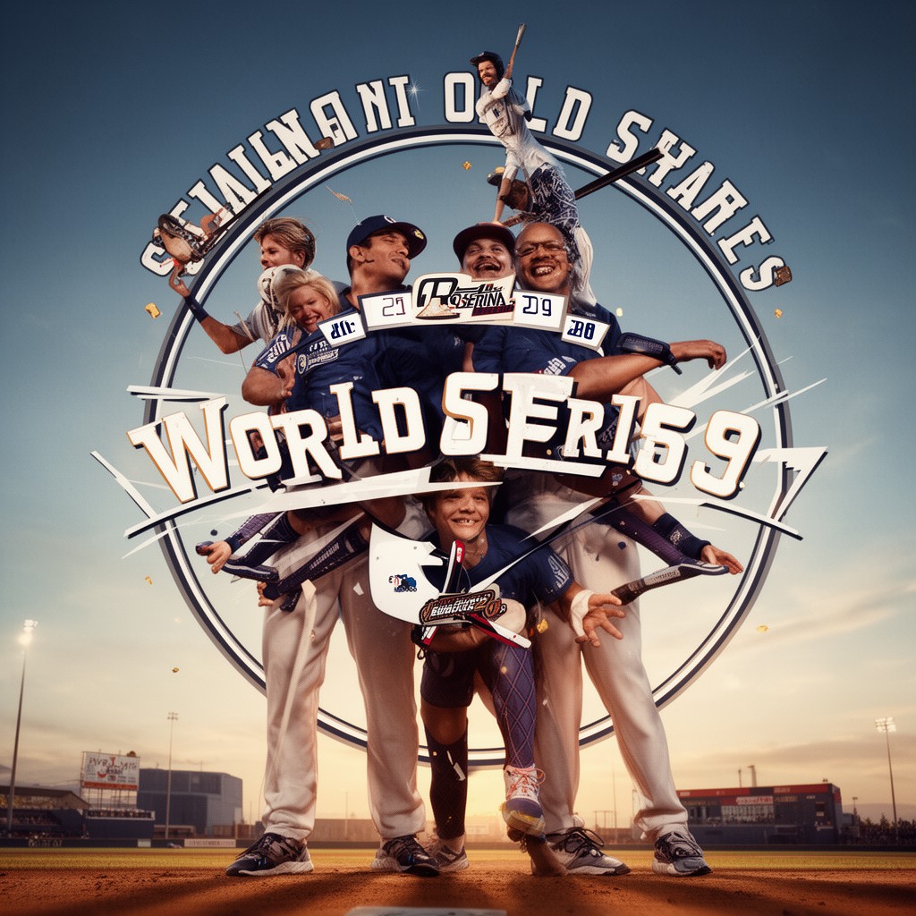 AI-generated illustration of 2019 World Series