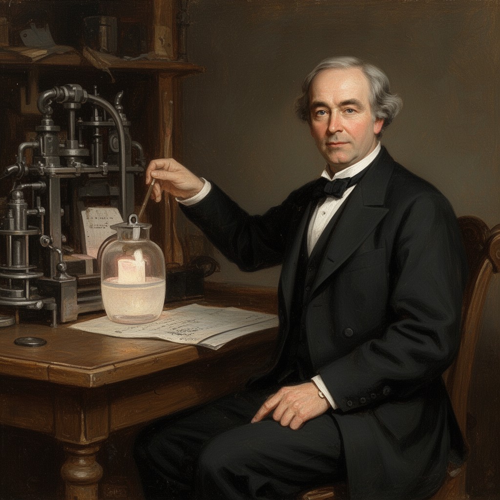 AI-generated illustration of Pierre-Émile Martin