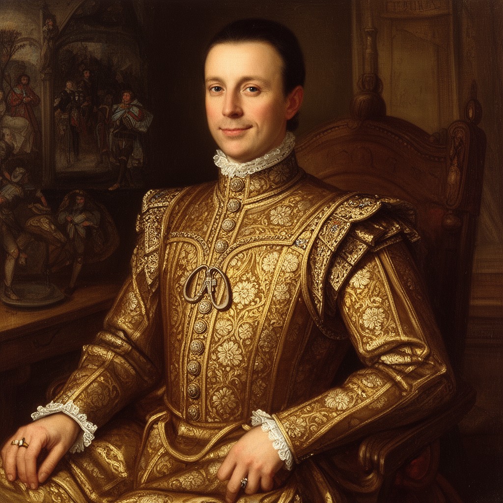 AI-generated illustration of Frederick V, Elector Palatine