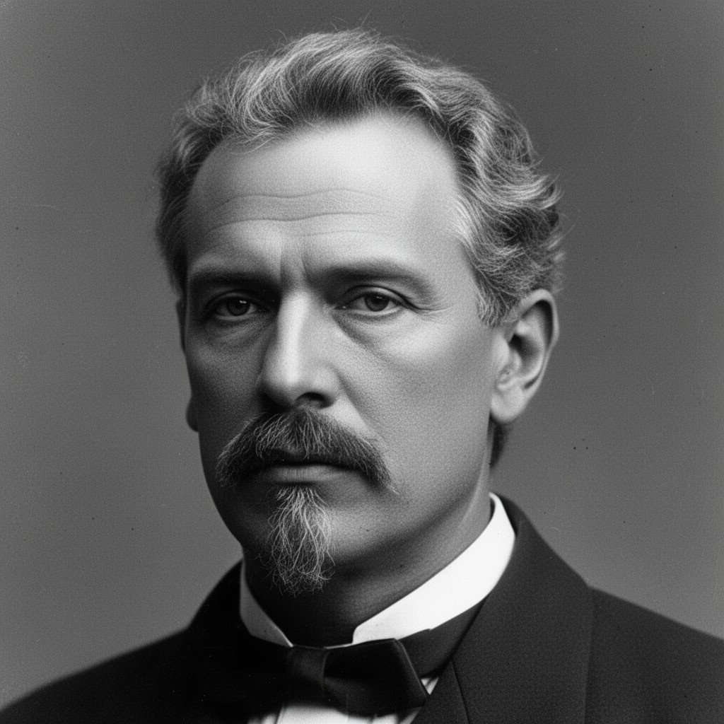 AI-generated illustration of Leo Pinsker