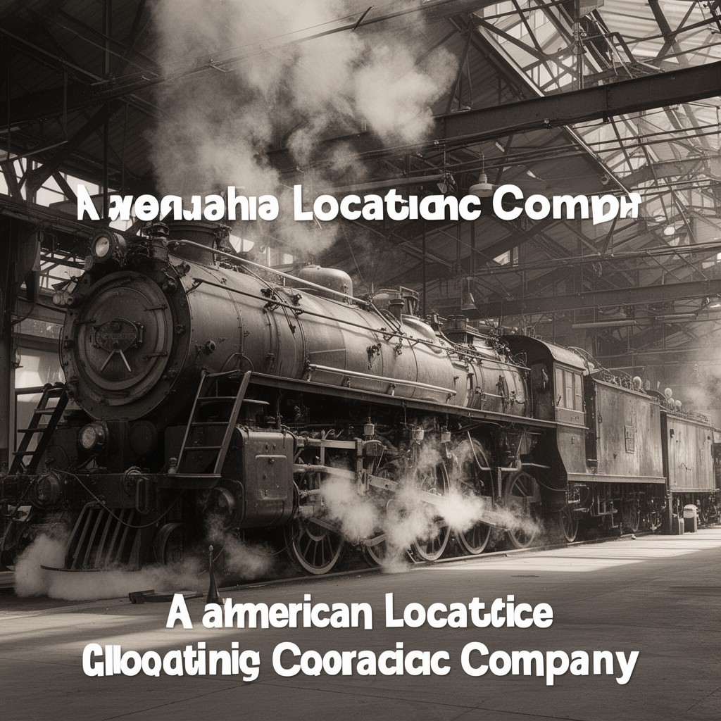 AI-generated illustration of American Locomotive Company